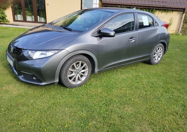 Honda Civic cena 35500 przebieg: 120500, rok produkcji 2012 z Trzciel małe 172